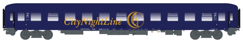 L.S. Models LS49063AC - H0 - Liegewagen Bvcmbz 249.1 Großes Logo, CNL, Ep. V - AC